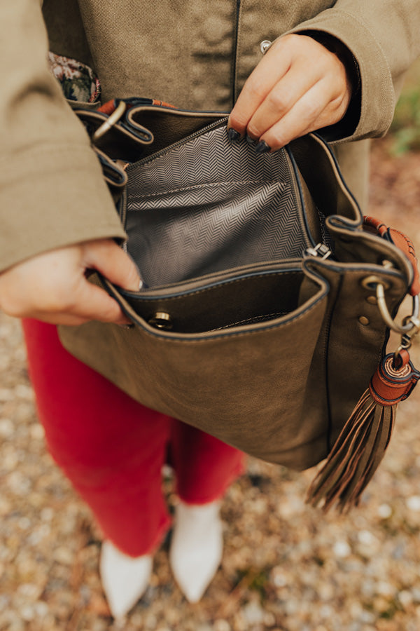 The Sawyer Faux Leather Tote Image - 5