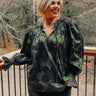 Endearing Romance Top in Green Curves Image - 1