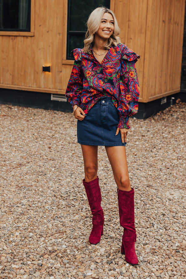 Filled With Hope Button Up Image - 4