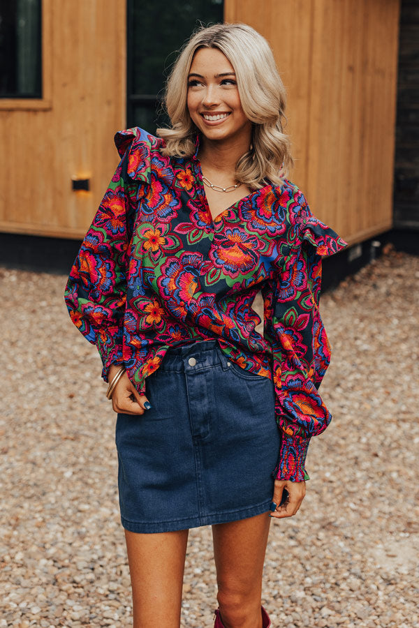 Filled With Hope Button Up – Impressions Online Boutique