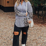 Runway Reverie Plaid Sweater Top Curves Image - 1