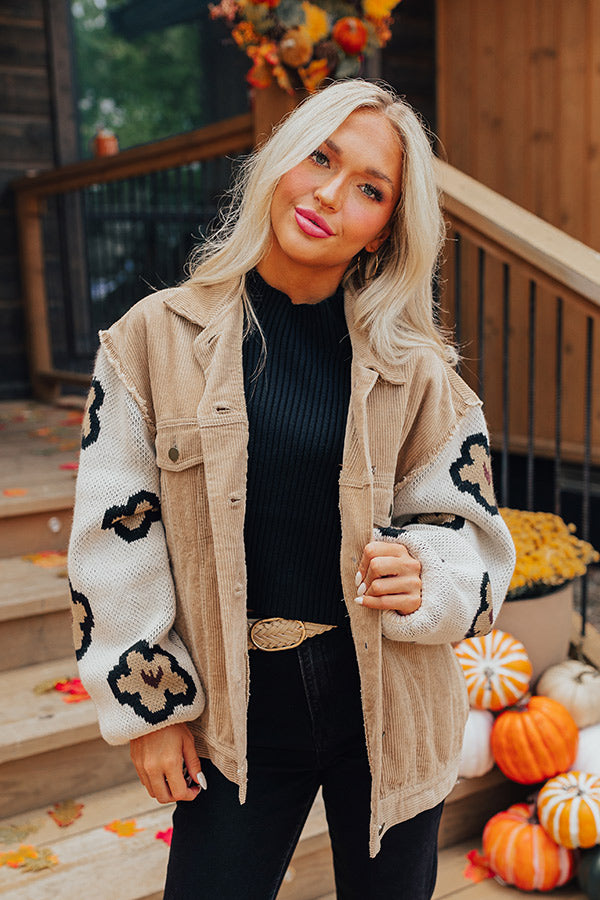 Cozy Callings Corduroy Jacket Image - 1