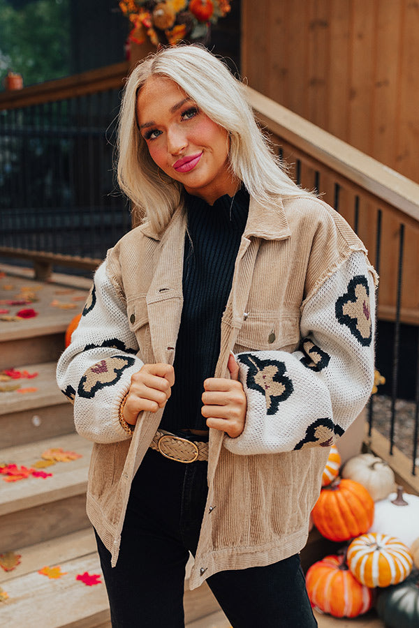 Cozy Callings Corduroy Jacket Image - 1