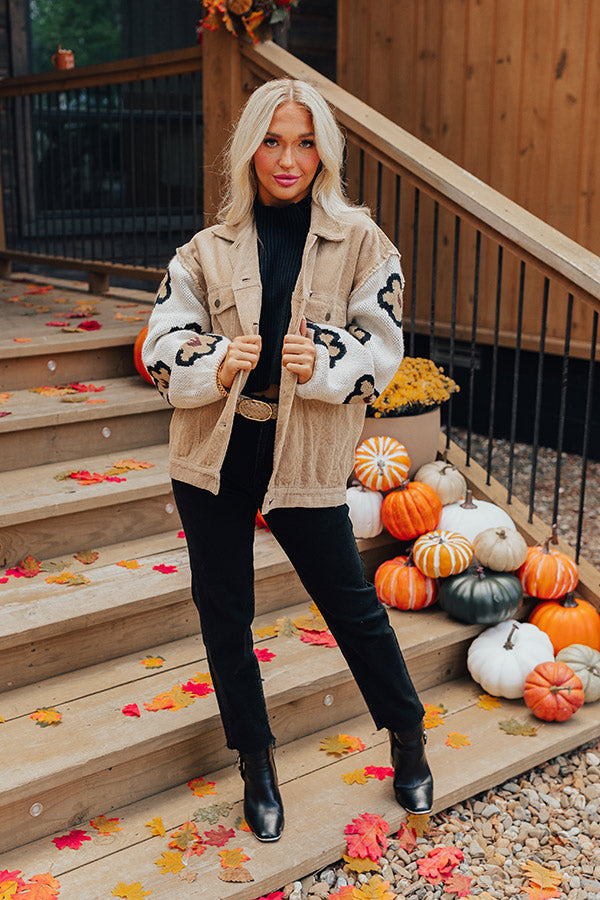 Cozy Callings Corduroy Jacket Image - 1