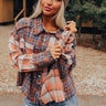 Autumn Vibes Plaid Button Up Image - 1