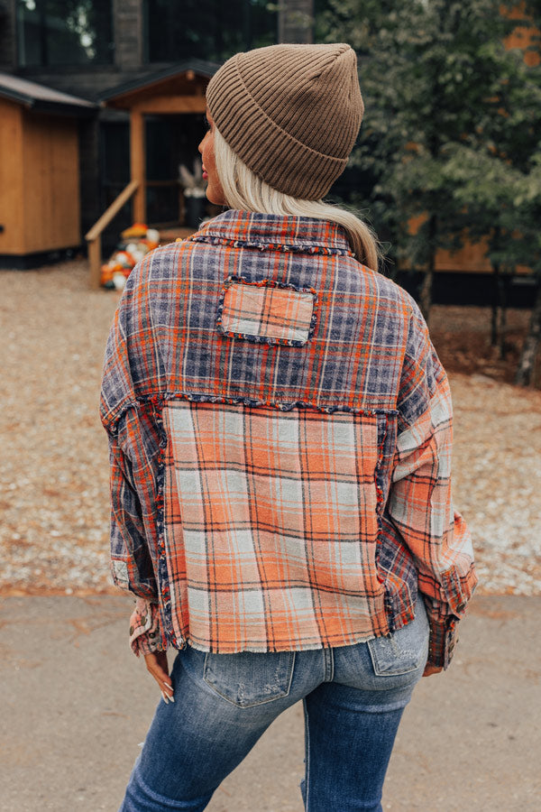 Seasonal Rhythm Plaid Button Up main image 1