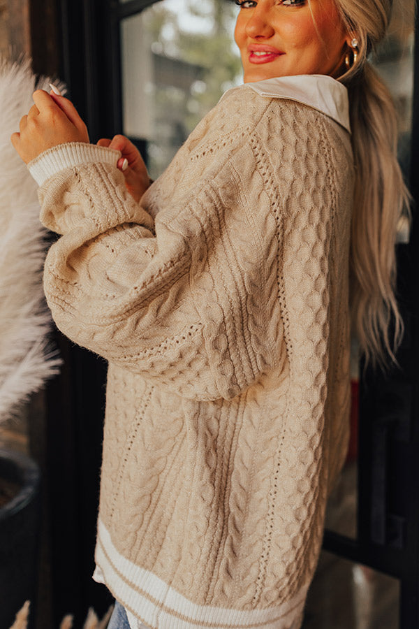 Maplewood Mornings Knit Sweater