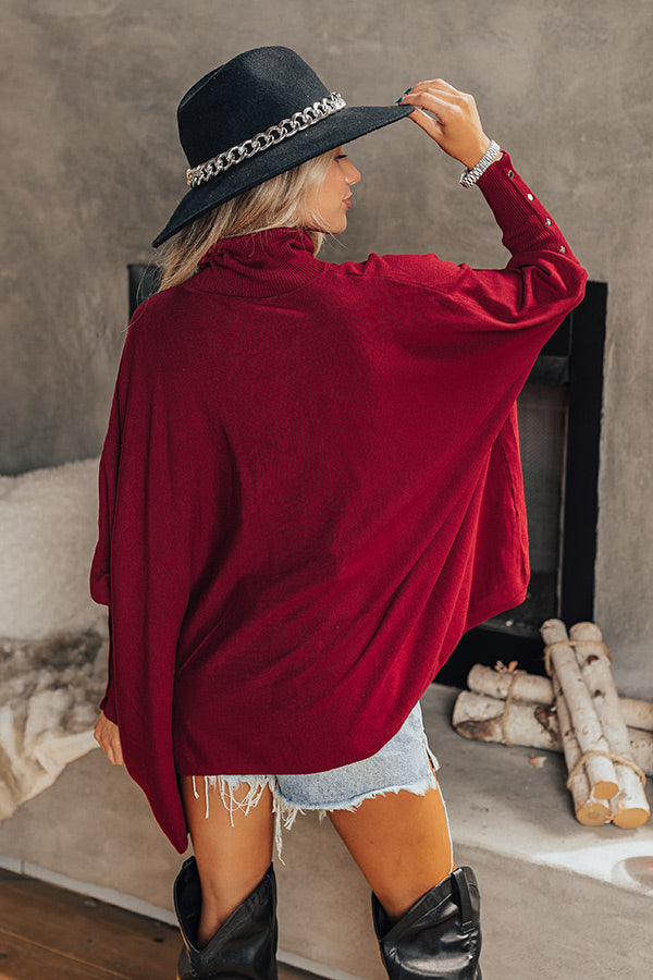 For The Record Shift Tunic In Wine Image - 5