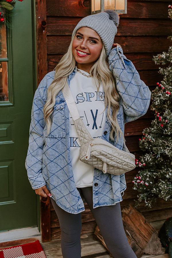 Stop Time Light Weight Denim Jacket in Light Wash Image - 2