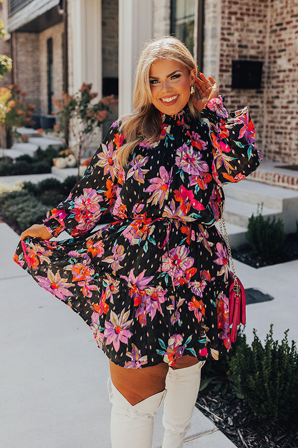 Modern Muse Floral Dress Curves