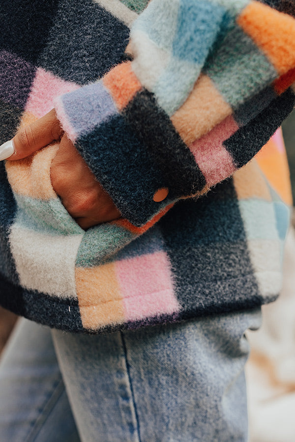 Sincerely Snuggly Plaid Pullover Image - 4