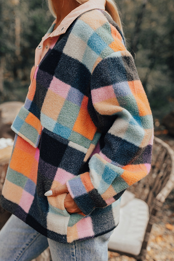Sincerely Snuggly Plaid Pullover Image - 3