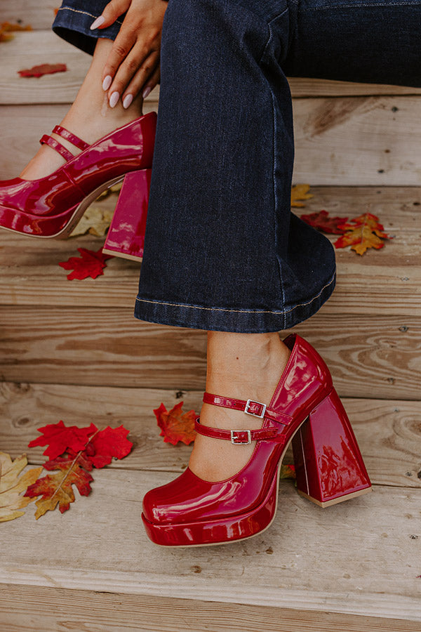 The Bianca Patent Mary Jane Image - 4