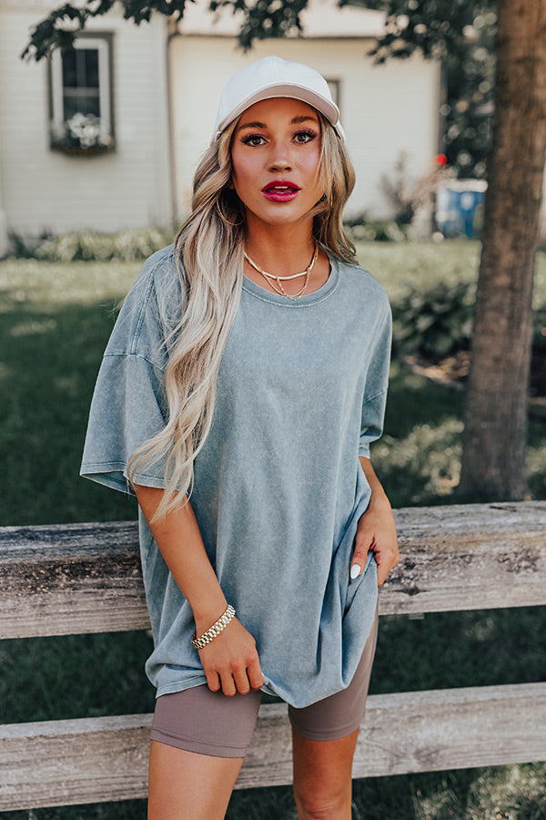 Wonderful Afternoon T-Shirt In Pear Image - 4