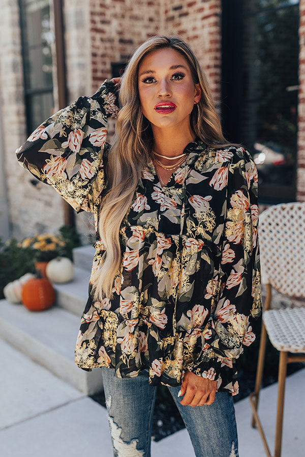 Wrapped In Love Babydoll Top Image - 4