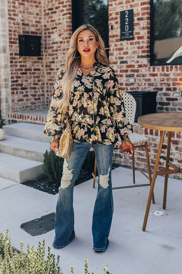 Wrapped In Love Babydoll Top Image - 2