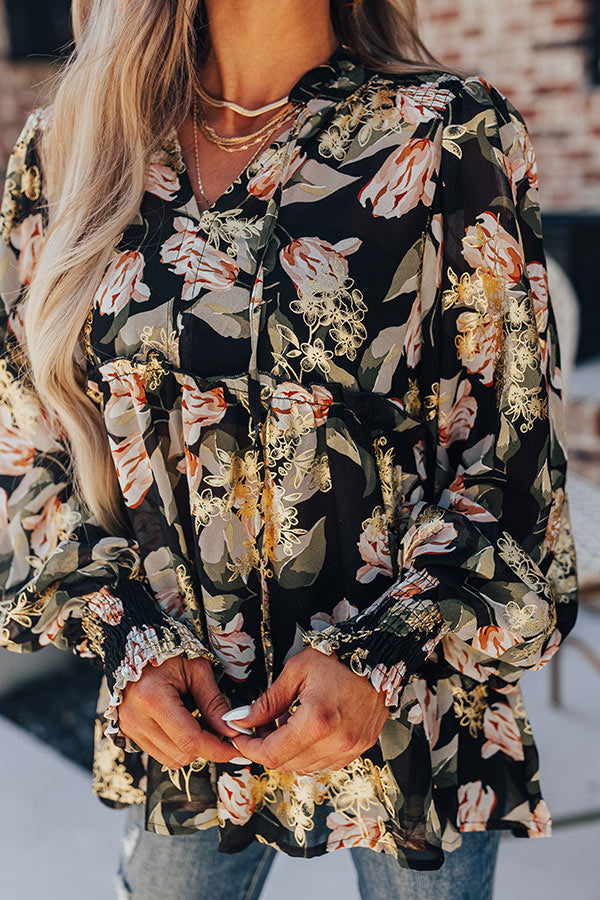 Wrapped In Love Babydoll Top Image - 3