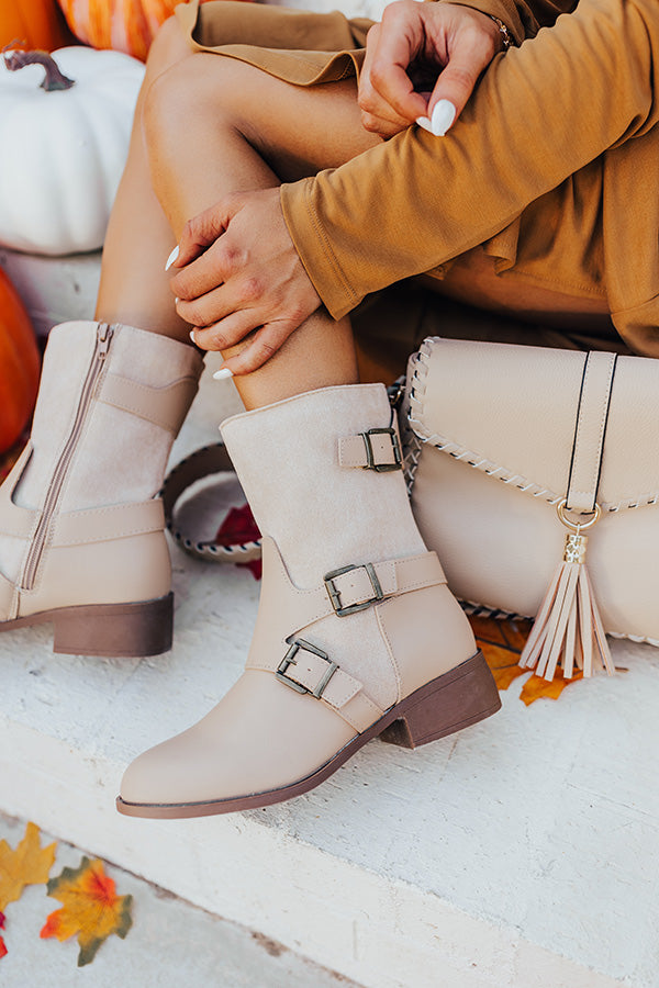 The Nora Faux Suede Boot