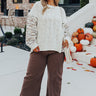 Pure Heart Cable Knit Sweater Curves Image - 1
