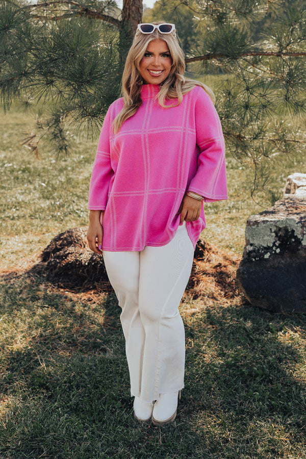 Exceptionally Chic Sweater Top Curves Image - 3