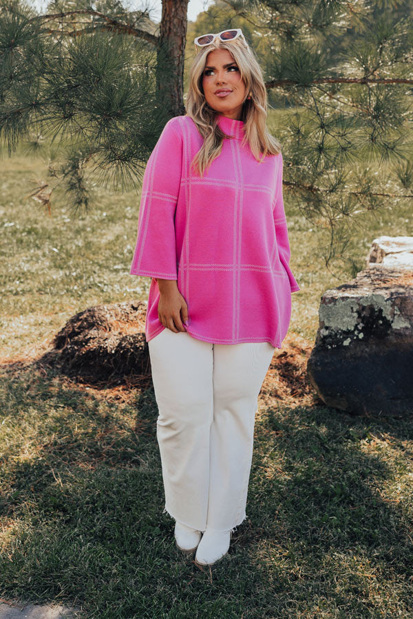 Exceptionally Chic Sweater Top Curves Image - 5