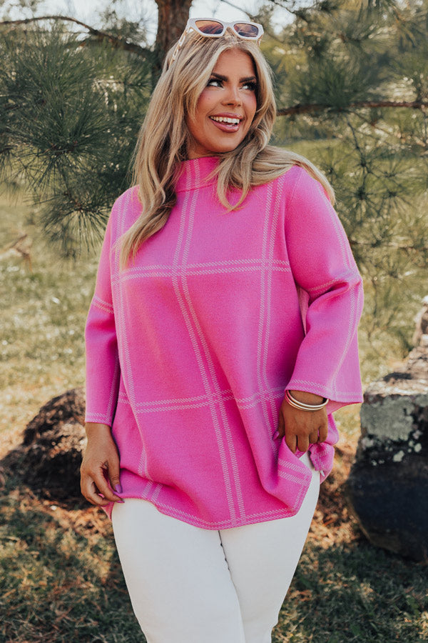 Exceptionally Chic Sweater Top Curves Image - 1