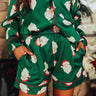 Dear Santa Satin Pajama Shorts Image - 1