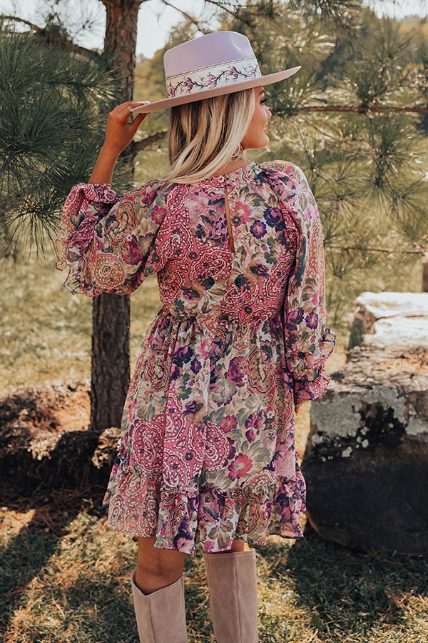 Luxe Lady Floral Babydoll Dress • Impressions Online Boutique