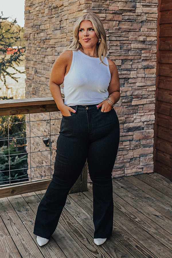 Judy Blue The Astrid High Waist Flare Curves Image - 3