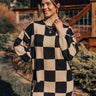 Maplewood Mornings Checkered Sweater Dress Image - 1