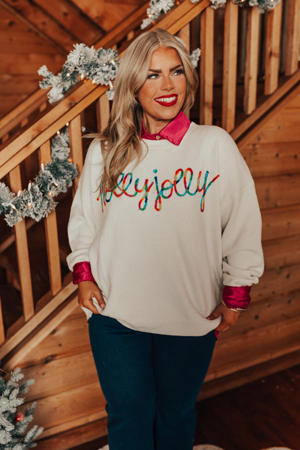 A Holly Jolly Christmas Knit Sweater Curves Image - 3