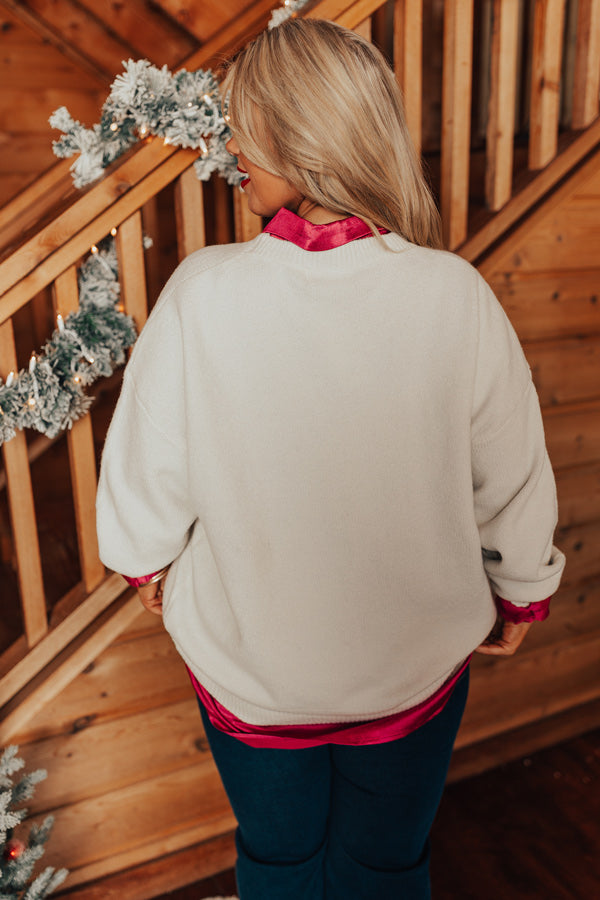 A Holly Jolly Christmas Knit Sweater Curves Image - 5