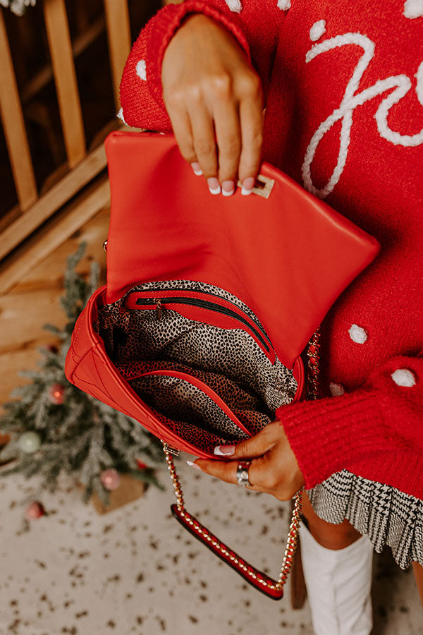 Ethereal Elegance Faux Leather Crossbody Image - 2