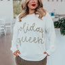 Holiday Queen Tinsel Sweater Curves Image - 1