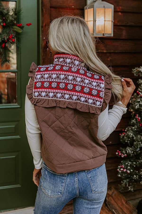 Alpine Escape Quilted Vest Image - 5