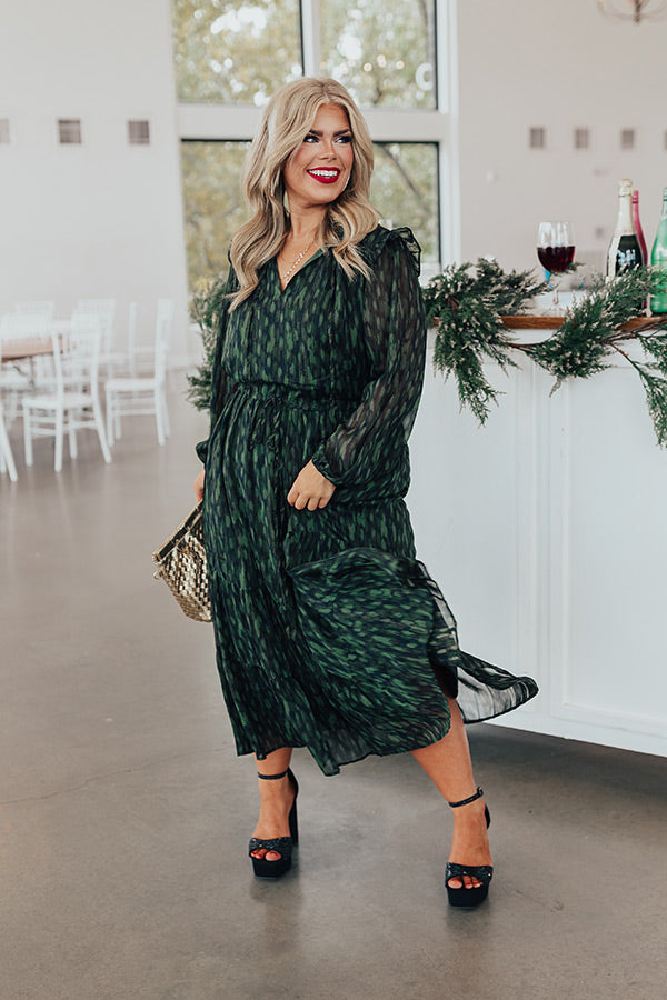 Amber Abundance Midi Curves Image - 2