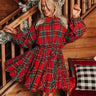 Keep It A Secret Plaid Mini Dress Image - 1
