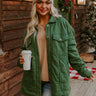 Woodsy Aroma Quilted Jacket in Hunter Green Image - 1