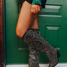 The Sawyer Thigh High Embellished Boot Image - 1