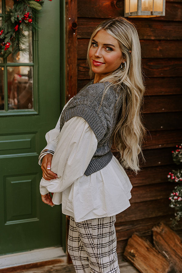 Cozy To The Touch Sweater Top
