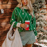 Mistletoe And Magic Sweater In Green Image - 1