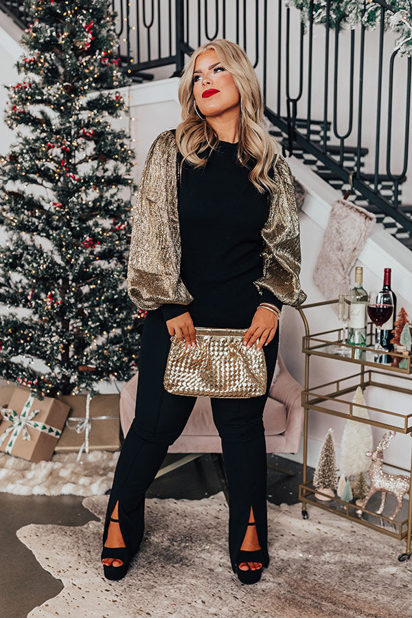 Date Night Darling Sweater Top Curves Image - 1