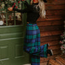 The Meena High Waist Plaid Pants Image - 1