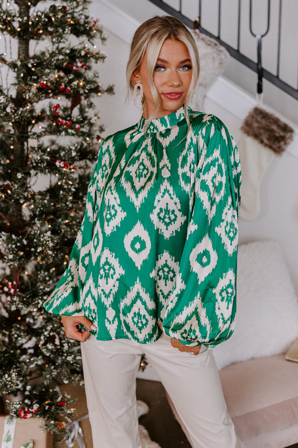 Guest To Impress Satin Top Image - 2