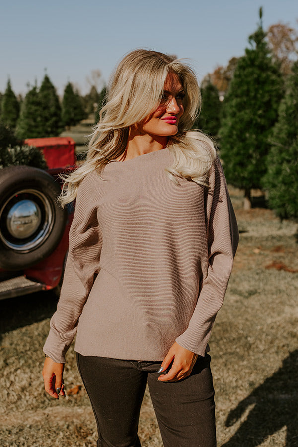 Caffeine Crush Top In Taupe Image - 1