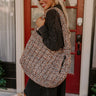 Travel Far Puffer Tote In Leopard Image - 1
