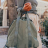 Rise And Grind Backpack In Sage Image - 1