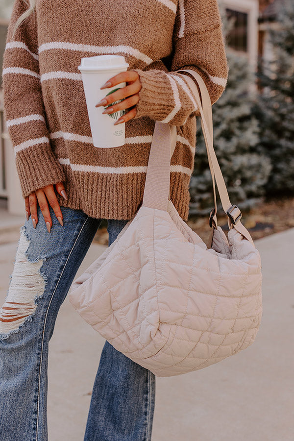 Aim Higher Puffer Tote Image - 1