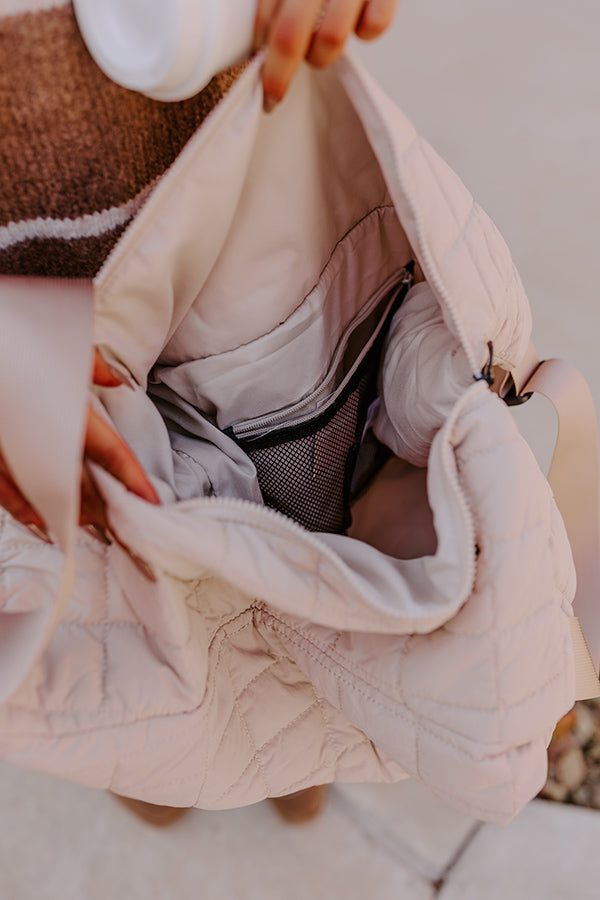 Aim Higher Puffer Tote Image - 3