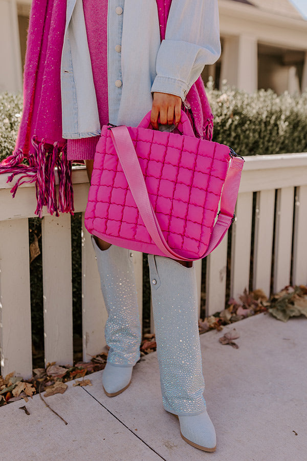 First And Fabulous Puffer Tote Image - 2